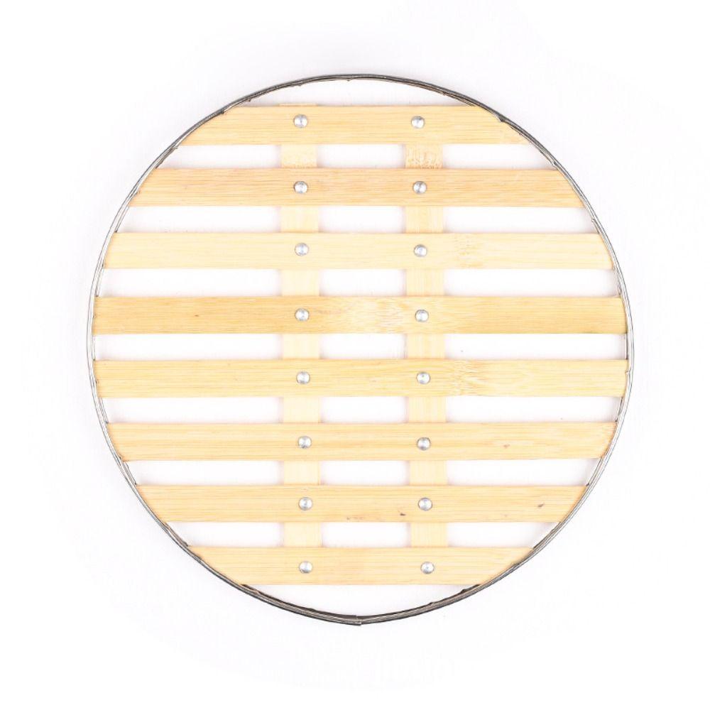 Водонепроницаемый поднос для варки на пару, бамбуковая решетка, подставка для варки на пару, корзина для варки на пару