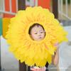Sunflower-Themed Children's Performance Face Cover for Sports Meet Opening Ceremony