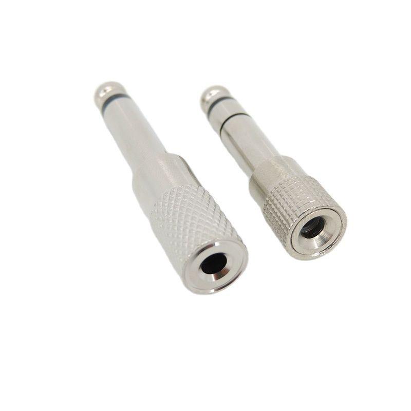 1 шт. разъем 6,35 мм 2/3-полюсный моно стерео штекер на 3,5 мм гнездо адаптера разъем аудио 6,5 преобразователь AUX усилитель микрофон