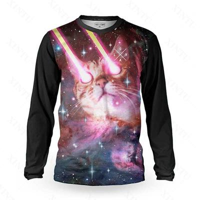 Свободный райдер Мужская техническая майка с длинным рукавом Мотоциклетный костюм для кросс-кантри BMX MTB Горный велосипед рубашка для гонок на выносливость