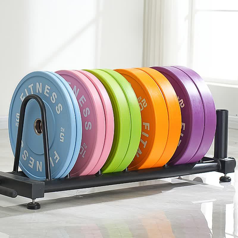 X-RIVALFITNESS Macaron Competition Rubber Barbell Plates