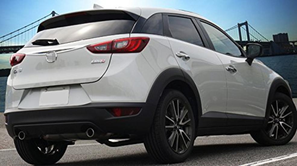 Хромированная задняя эмблема RUIQ Mazda DK Series, разработанная специально для Mazda CX3 CX-3