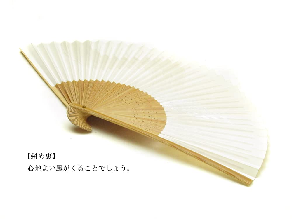 Камомэ для сделано в Японии бумажный веер с японским Кё-сэнсу (Японский веер) мужчины, Киото, двухсторонний узор.