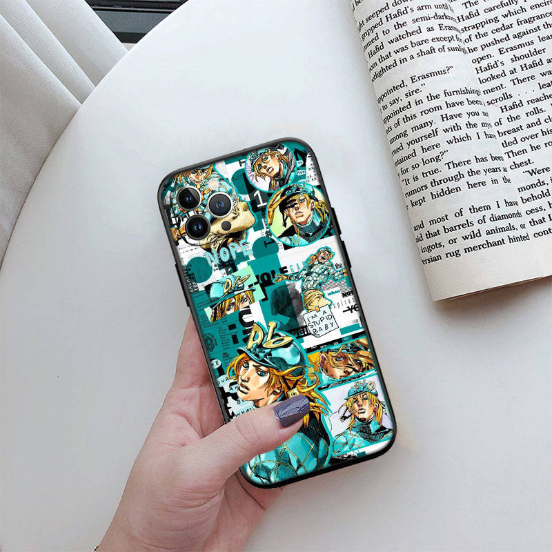 JO33 JoJos Bizarre Adventure Phone Case for Samsung A35 A25 A24 A15 A05S A05 M55 M35 M15 A06 A16 A02 A12 A13 A10 A20 A30 A22 A31 A32 A33 A41 A42 A50