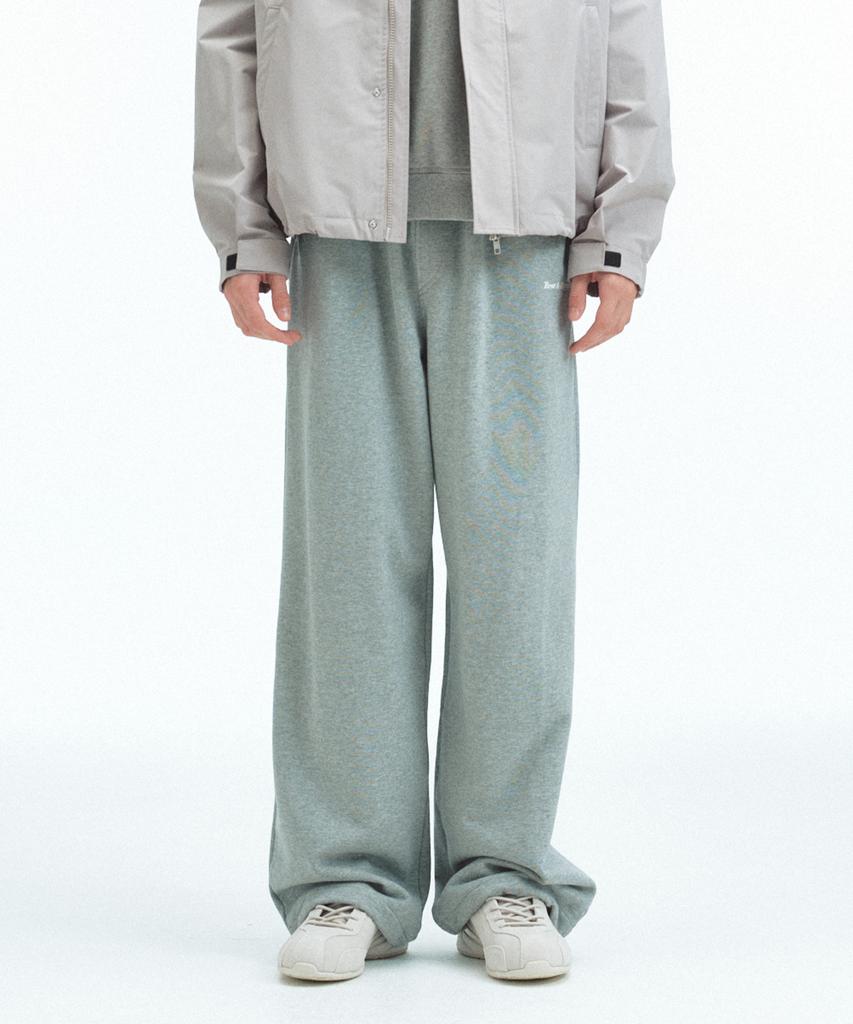 REST&RECREATION Sweat Detail Pants - Gray