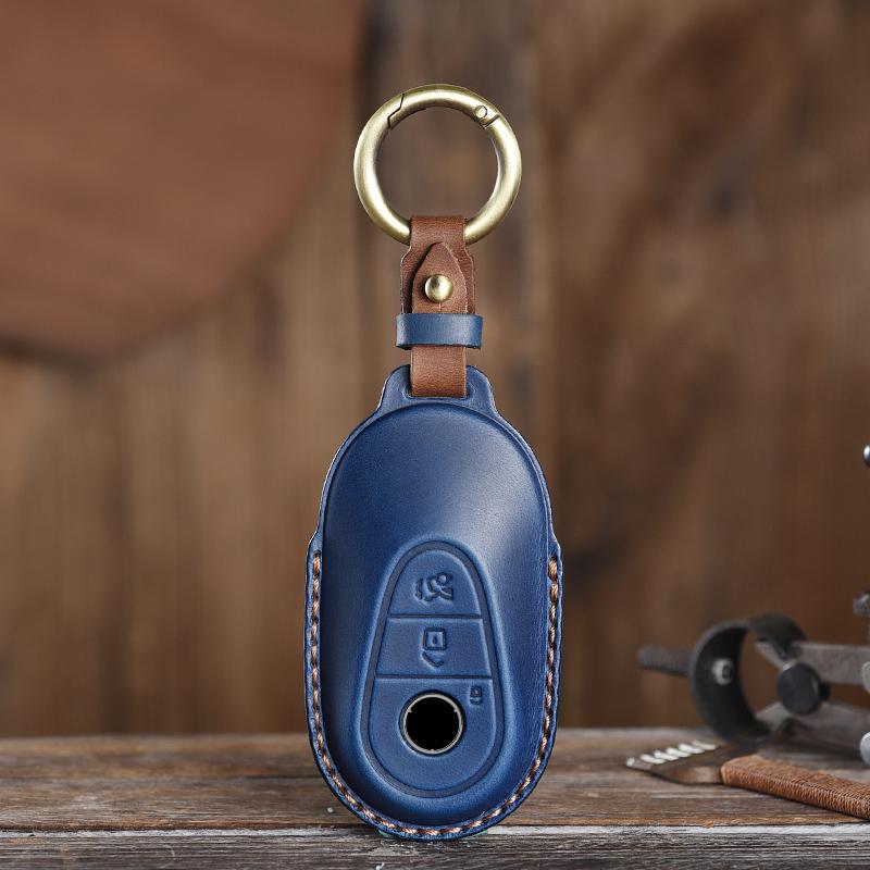 Подходит для Mercedes Benz E-Class E200L/E300L/C260L/C180/A200 Кожаный Чехол-Протектор для Ключей