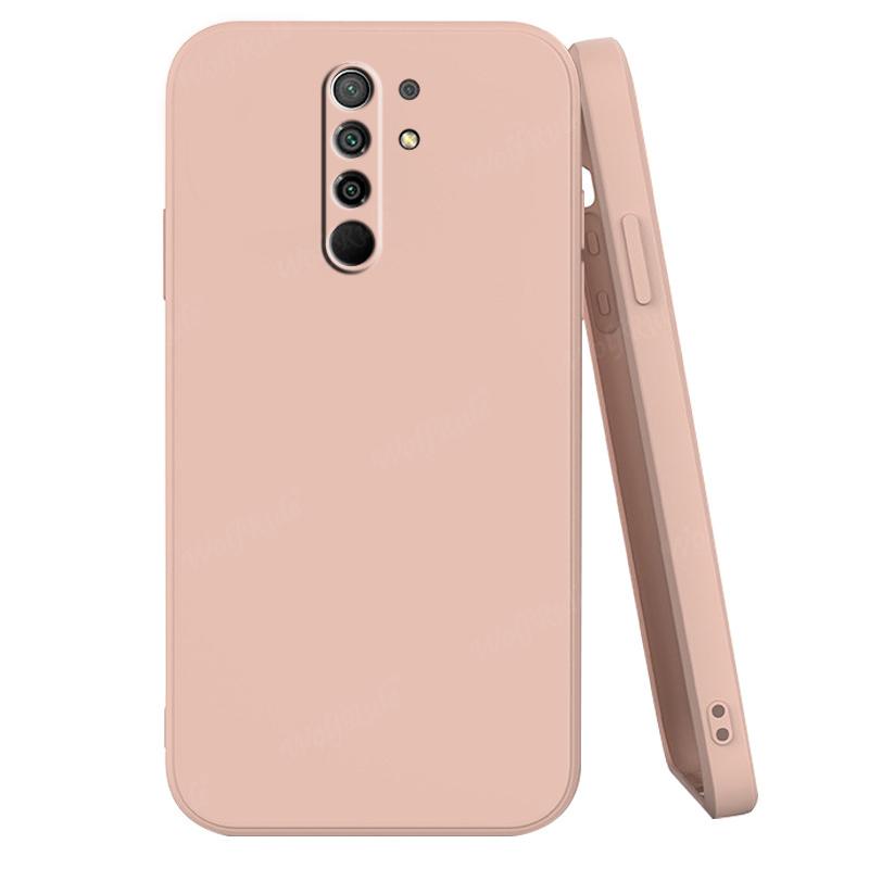 Для Чехол Xiaomi Redmi 9 Чехол Для Redmi 9 Capas Противоударный Силиконовый Жидкий Чехол для Телефона Задний Бампер ТПУ Мягкий Чехол Для Redmi 9 Fundas