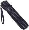 Folding Umbrella DUNAMIS Striped Umbrella Simple Gentleman Umbrella 10482 Navy Blue Rib 55cm [Moonbat] Men's Length Approx.