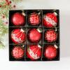 Christmas Balls, 9-pack, 8cm Colored Christmas Balls, Gift Tree Decorations, Suitable For Christmas Tree And Holiday Ornaments