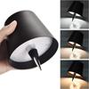 Wireless LED Wine Bottle Lamp Rechargeable Vases Led Light Dimming Mushroom Lamp Touch Control Table Lamp Decorative Night Light