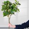Decorative Artificial Ficus Plants for Home Decor Fake Greenery With Long Branches for Interior Aesthetics