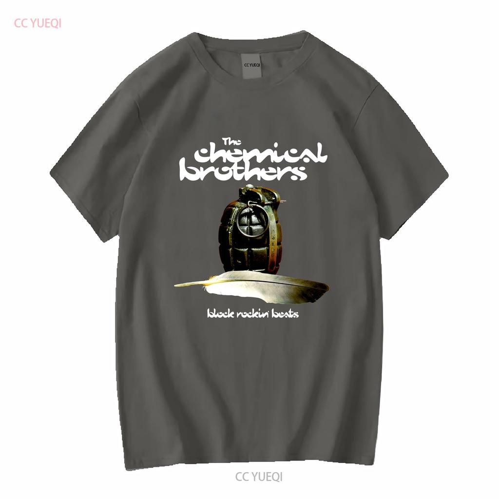 Футболка the chemical brothers с длинным или коротким рукавом винтажная вываренная уличная одежда мягкий топ для повседневной носки унисекс стильная мода