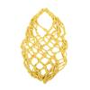 1pc Handmade Mesh Bag Reusable Beverage Holder Coffee Cup Holder Portable Drink Carrier Decorative Mesh Bag
