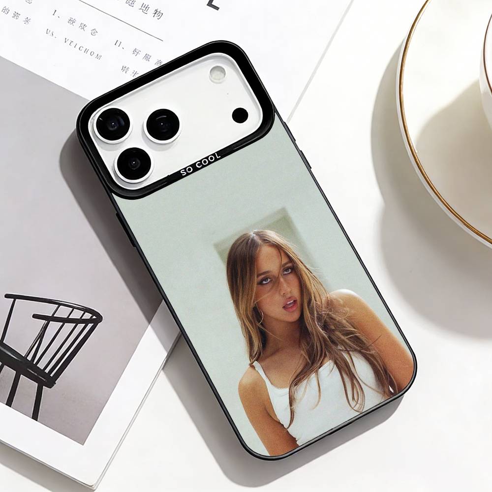 Чехол для телефона в стиле танца T-Tate M-McRae Для iPhone17,16,15,14,13,12,Pro Max Черного цвета Посеребренная внутренняя крышка