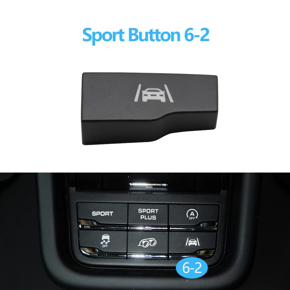 Автомобильная центральная консоль, режим привода, контроль тяги, многофункциональная спортивная кнопка для Porsche Cayenne 7P5 2010-2018