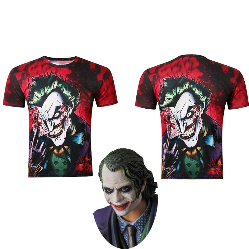 The Dark Knight Joker Batman 3d Printed Tee Soft Breathable And Easy To Clean