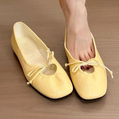 Модные балетки Женские лоферы Весенняя мода Повседневная обувь Платье Лолиты Женские сандалии 2025 Дизайнерский бренд Бант Спорт Женские кроссовки