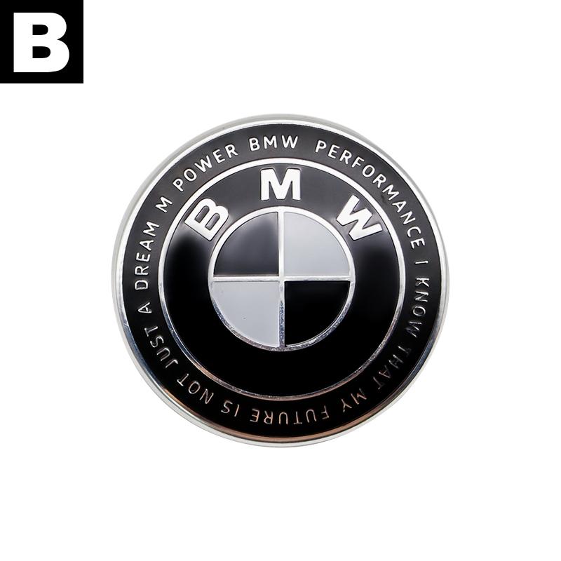 DSJW3 ABS Original Replacement Car Front Grille Badge Replacement Trunk Car Logo Badge For BMW X3 X4 F39 F48 G01 E84 Car Modification