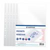 A4 crystal clear pouch, 100 pcs. 409013