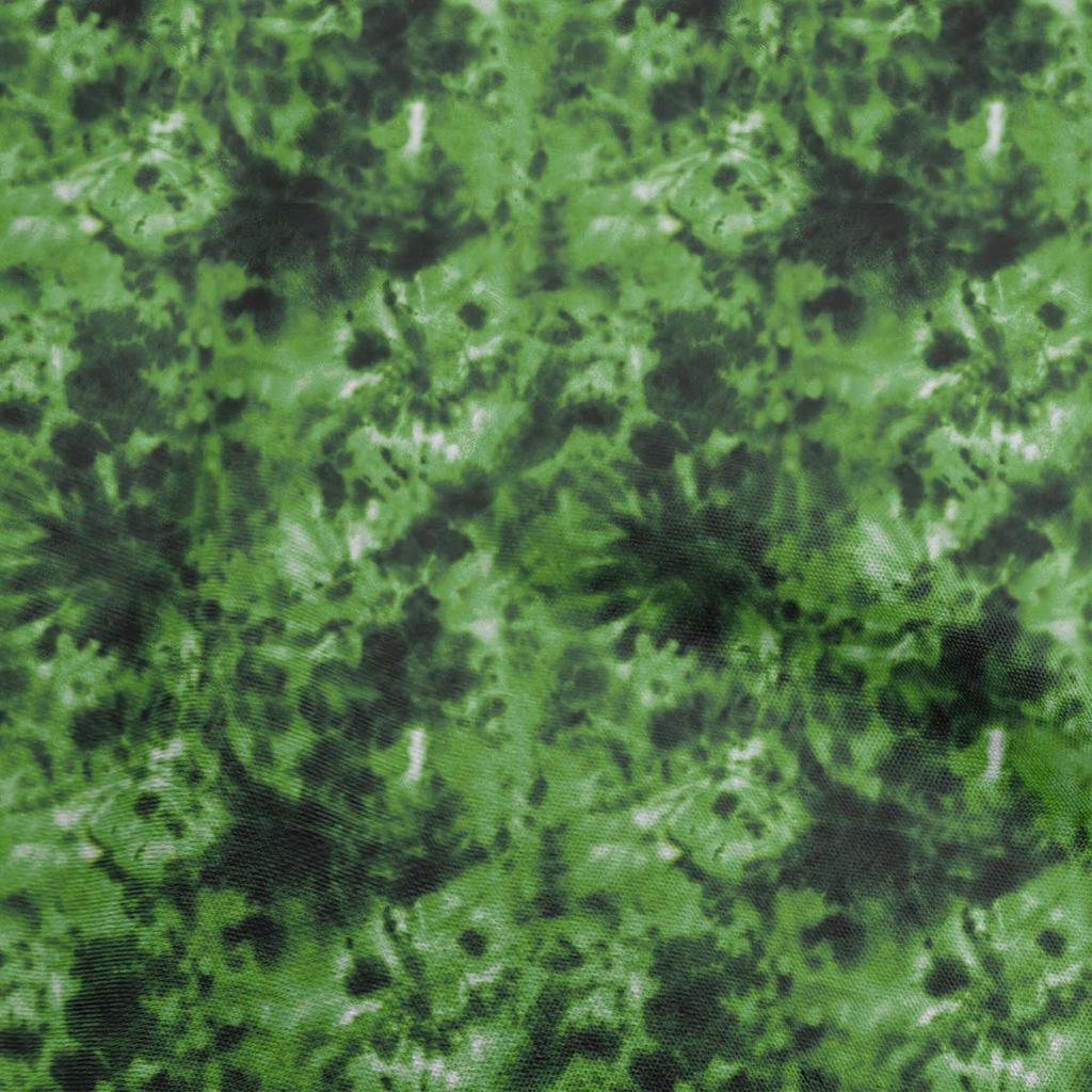 oneOone Cotton Flex Dark Green Fabric Tie Dye Dress Material Fabric Print Fabric By The Yard 40 Inch