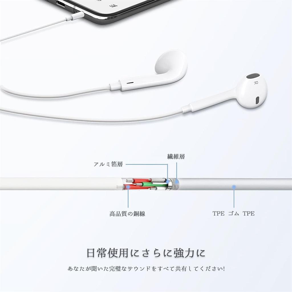 Последние проводные наушники с глубоким Hi-Fi звуком и регулировкой громкости, шумоподавление, включая звонки, высокая четкость звука, совместимые со многими [Модель 2024] наушниками, наушники, 3,5 мм разъем,