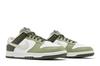 Men's Sneakers Nike Dunk Low Oil Green Cargo Khaki White/Light Bone-Oil Green-Cargo Khaki