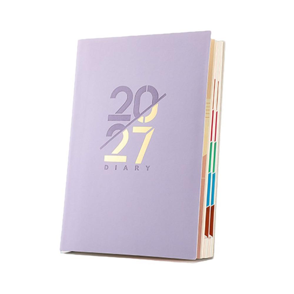 12 Months 2027 Schedule Planner Notepad Wear-resistant To-do List Notebook  Travel