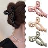 Bow Hair Clamp Strong Grip Holds Hair Neatly Hair Gripper Hair Accessory Claw Clip Plastic Metal Spring Large Hair Clip for Travel Shower Work