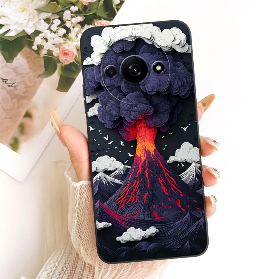 Для Xiaomi Redmi A3 A4 Чехол Redmi A3x Милый Мультяшный Кролик Обложка Мягкий ТПУ Чехол для Телефона Для Xiaomi Redmi A3 Pro RedmiA3 RedmiA4 Сумки
