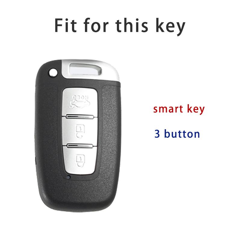 Soft TPU Car Key Cover Case Shell Fob For Hyundai Accent Elantra Solaris HB20 Veloster SR IX35 I30 for KIA RIO K2 K3 Sportage Accessories