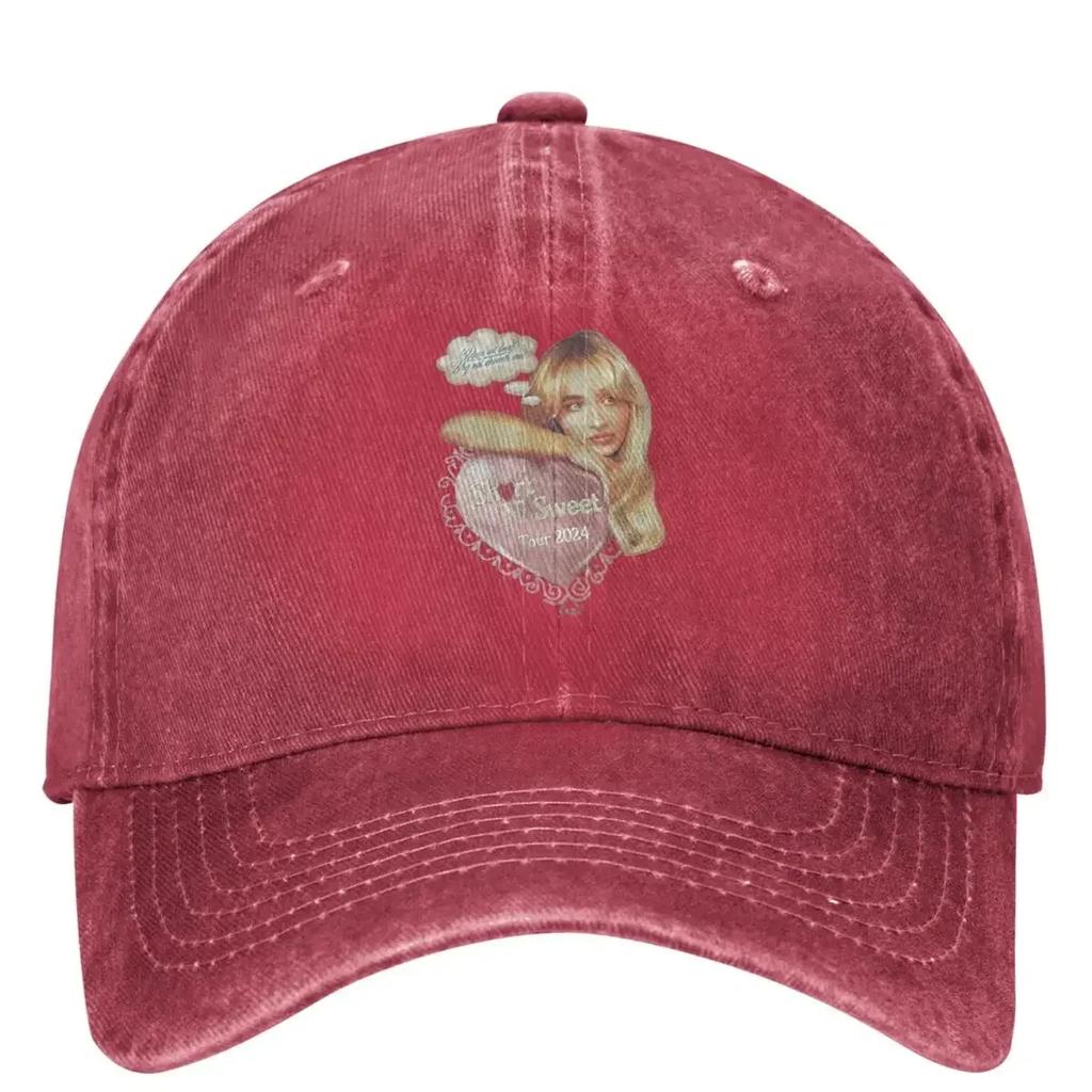 Carpenter Album Short N Sweet Baseball Cap Couple Women Design Trucker Hat Summer Yk Retro Outdoor Sports Snapback Cap