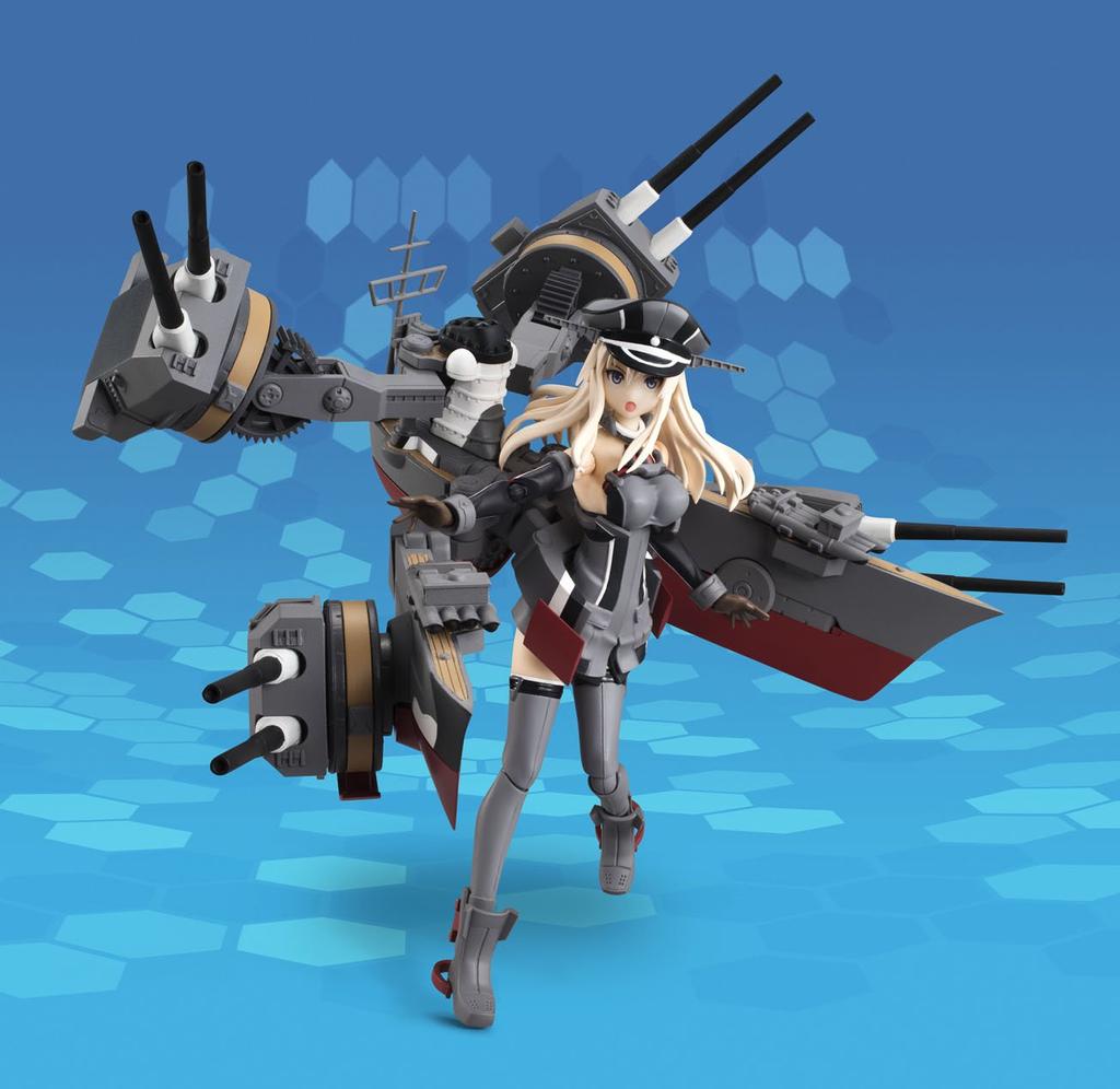 TAMASHII NATIONS Armor Girls Project KanColle Bismarck 3 примерно 140 мм окрашенная подвижная фигурка из ПВХ и АБС