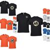 Стильная хлопковая футболка с коротким рукавом и символом Гоку из аниме Dragon Ball Super для повседневной носки