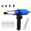 Zmart Electric Rivet Portable Rivet and Nut Gun with Drill Household Rivet Wireless Rivet and Nail Bit Tool Rivet Power Rivet Drill Tool Portable
