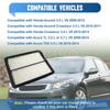 Car Engine Air Filter For Honda Accord Crosstour Acura TL TSX 3.5 L V6 2008 2009 2010 2011 2012 2013 2014 17220-R70-A00