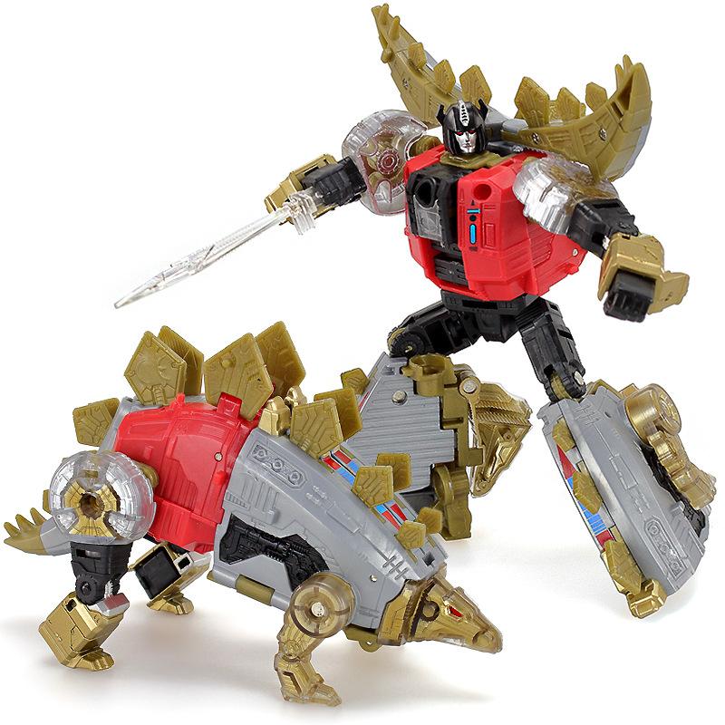 BPF 5 in 1 New Transformation Robot Dinosaur Toys Anime Cool Devastator Movie Action Figure Series Children Birthday Gift
