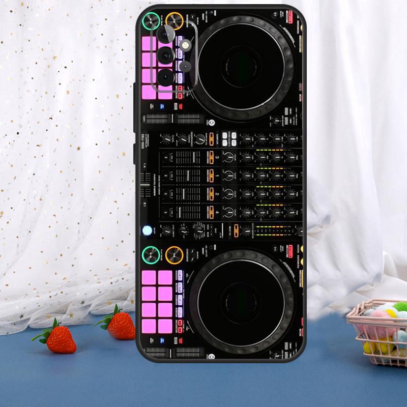 DJ-микшер Панель управления для Samsung Galaxy A53 A33 A16 A06 A56 A36 A26 A05 A22 A32 A52 A54 A34 A14 A55 A15 A35 Чехол