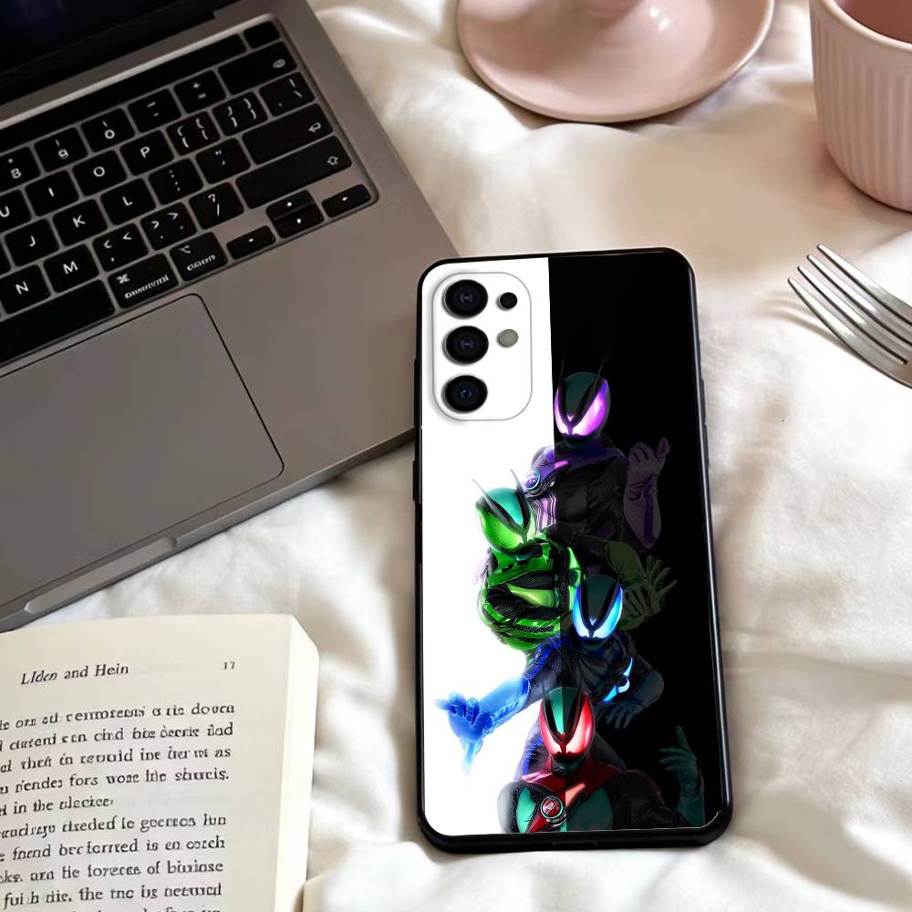 Anime K-Kamen R-Rider ZeztzS Phone Case For Samsung S25,24,23,22,30,21,10,9,Ultra,Plus,Lite,FE,4,5 G Soft Black Case