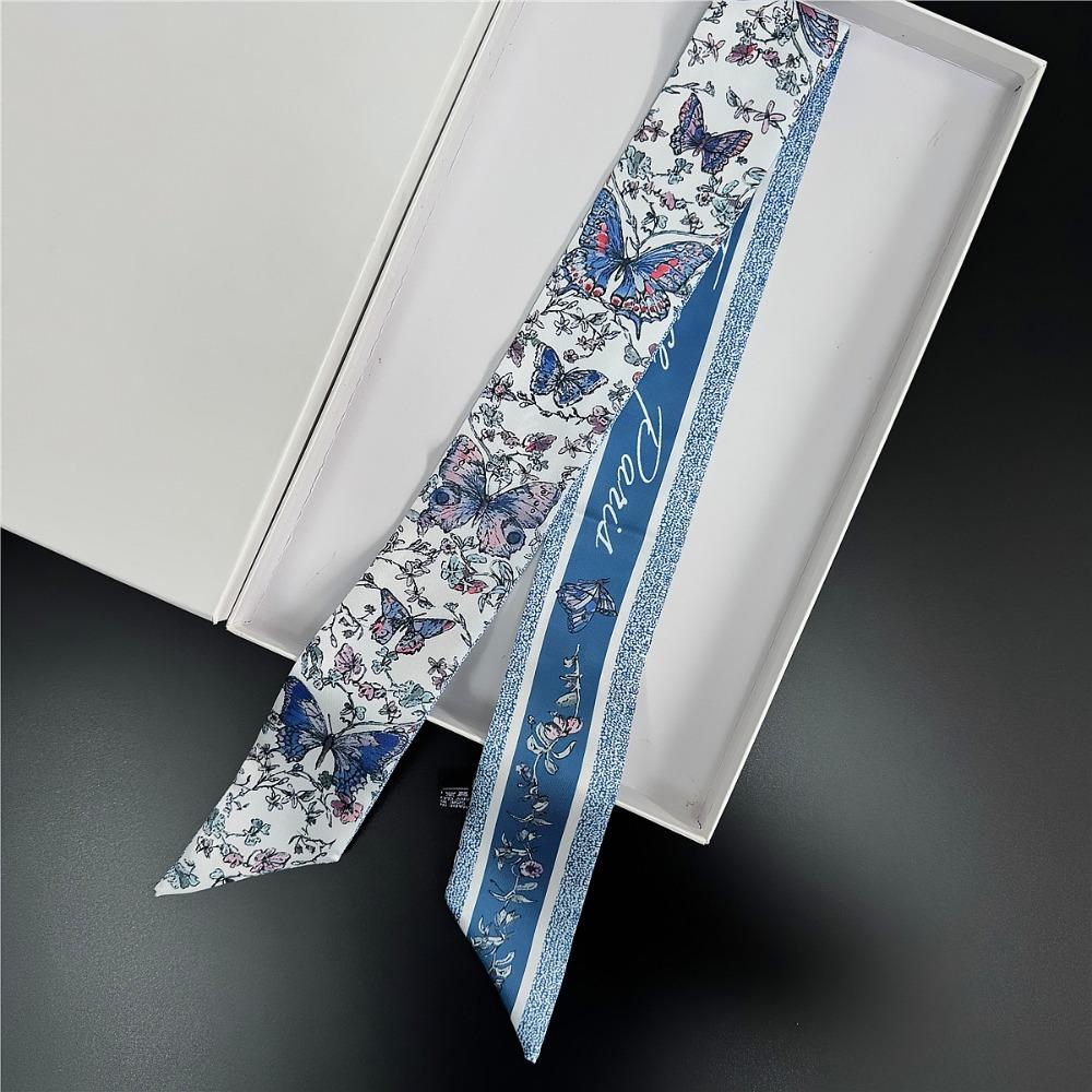 Floral Scarf Breathable Neckerchief Fashion Foulard Girl