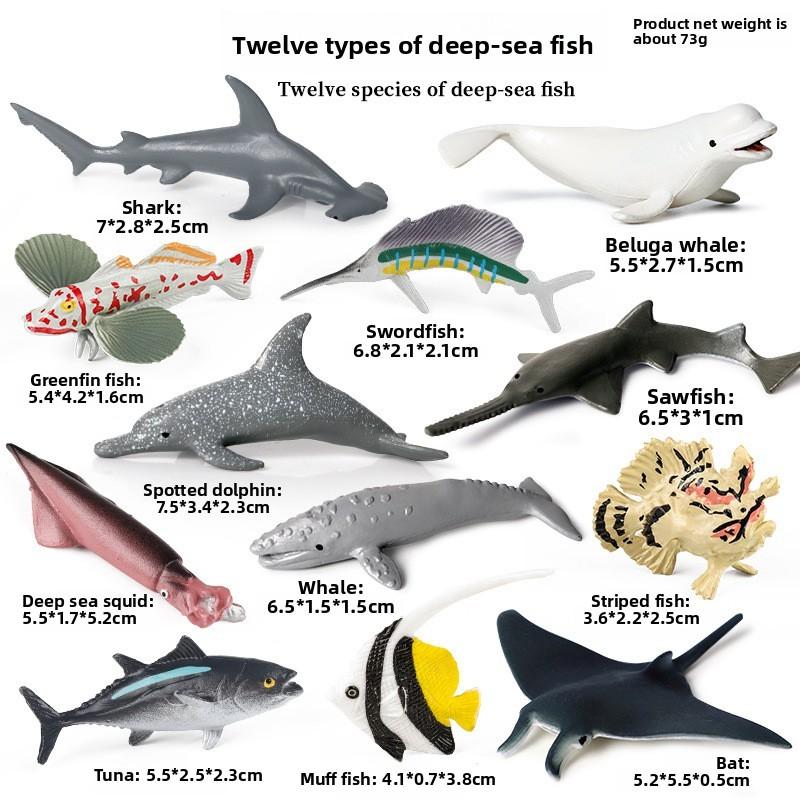 Miniature Wild Animal Figurines Collection With Static Plastic Figures For Home Display And Gift