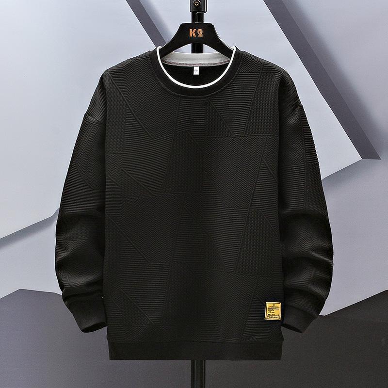 Мужской свитер на осень и зиму, мужской свитер большого размера с длинными рукавами, универсальный модный мужской свитер, повседневный пуловер, свитер