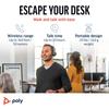 Беспроводная гарнитура Poly Voyager 4320 Сертифицированный Bluetooth-донгл Зарядная подставка Беспроводная для веба Бинауральная 8G110AA (В комплекте Microsoft USB-A,