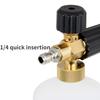 Car Cleaning Foam Gun 1/4 Quick Connector Adjustable 1L High Pressure Soap Foamer Foam Lance Car Washer
