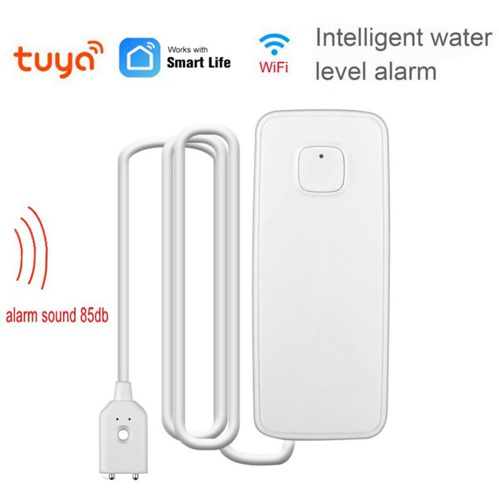 Детектор жизни, бытовой датчик утечки, WIFI, звуковой сигнал, датчик утечки воды, сигнализация уровня воды