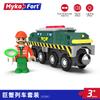Зеленый магнитный вагон 3 года Детский автомобиль Электрический инженерный автомобиль Игрушка Локомотив