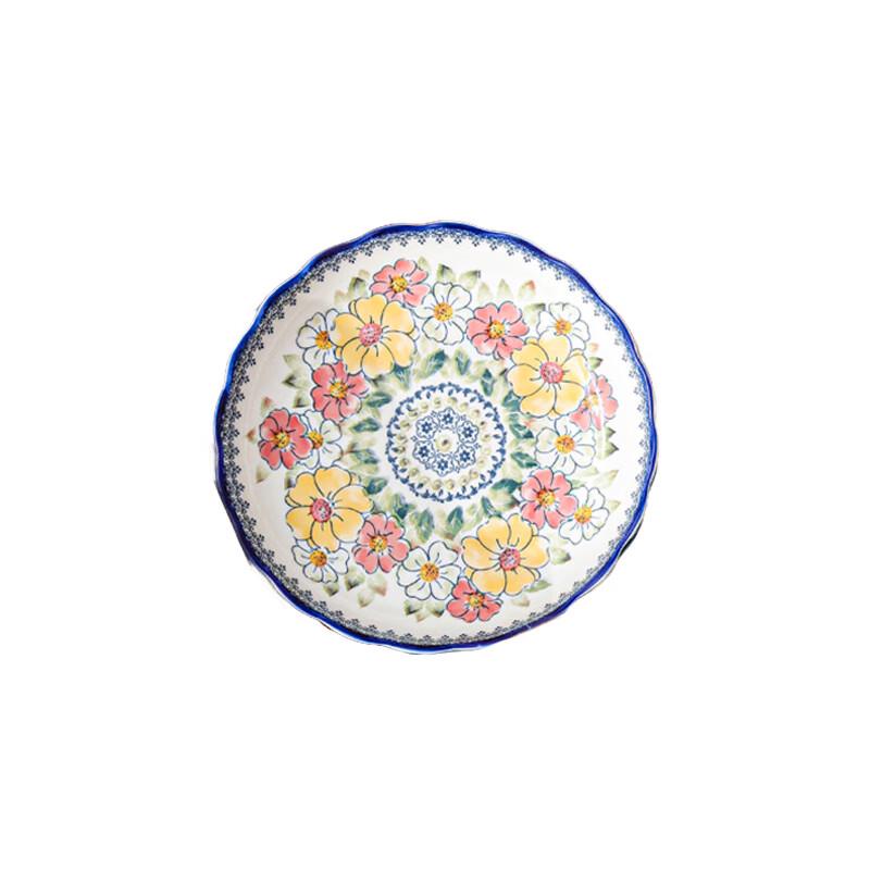 ZIPOYA Flowery World 14-Piece Chinese Ceramic Dinnerware Set