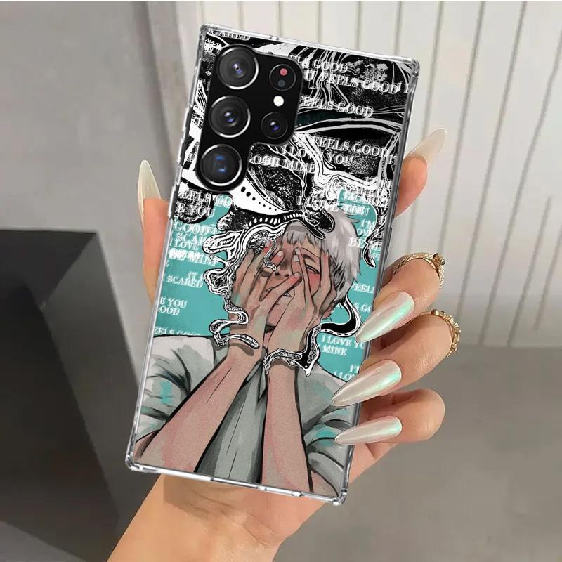 Чехол для телефона H-Hikaru Ga Shinda Natsu для Samsung Galaxy S26 S24 S23 Ultra S25 Edge S22 S21 Plus S20 FE + Мягкий чехол с принтом Funda G