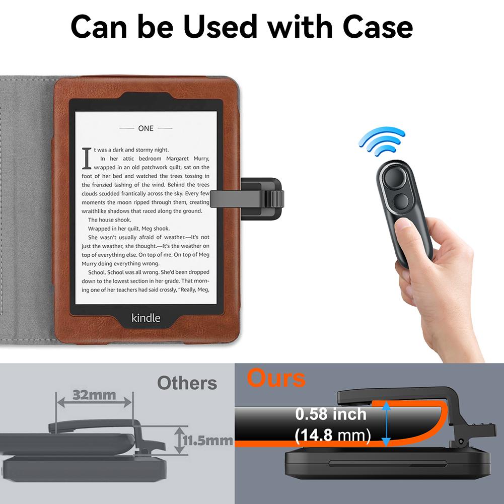 Remote Control Page Turner for Kindle Paperwhite Oasis Kobo EReaders Camera Camcorder Remote Controls Clicker Page Turner