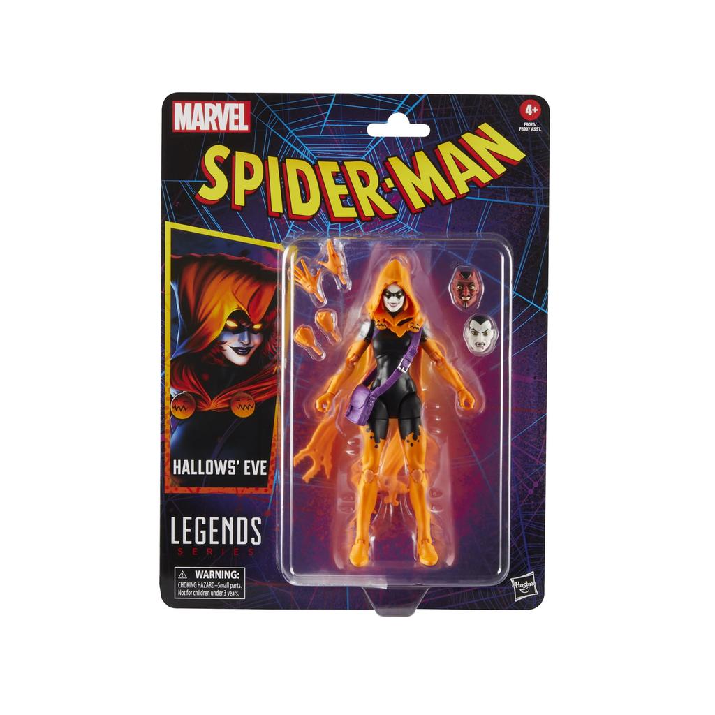 Hasbro Marvel Legends Series Хэллоуин Паук-Человек Комиксы Коллекционная 6-дюймовая (15см) Фигурка F9025, Оригинальная