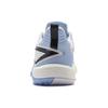 Li Ning Flashing Ling Fabric Shock Absorbing Durable Low Top Basketball Shoes Men Sneakers White Blue ABPU001-2